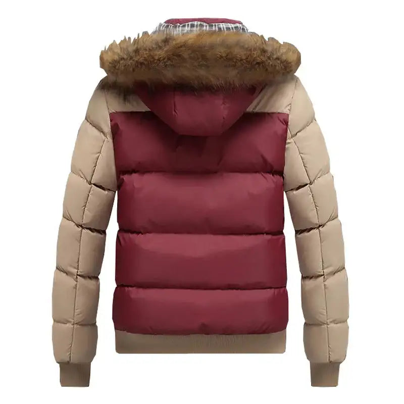 2023 New Jackets Men Winter Warm Faux fur Hoodies Outwear Slim Mens Coats Windbreaker Men Jacket chaqueta hombre MY132 - Lootquake
