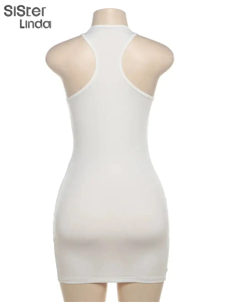 Authentic Casual Women's Jumpsuit Shorts Popular In Summer 2024 Suspender Low Cut And Backless Sleeveless Top Paired With Shorts - Lootquake