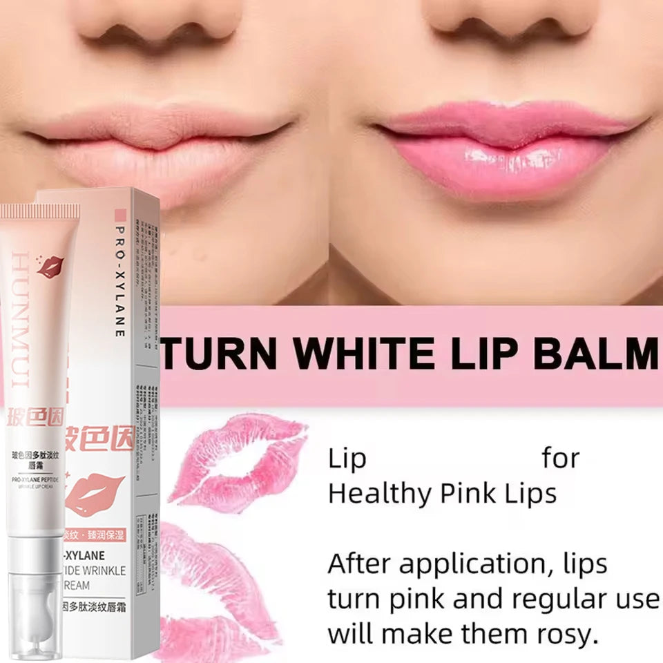 Lip Balm For Remove Dark Lip Moisturizing Lightening Melanin Whitening Plumper Extreme Gloss Pink Lips Skin Care For Men Women