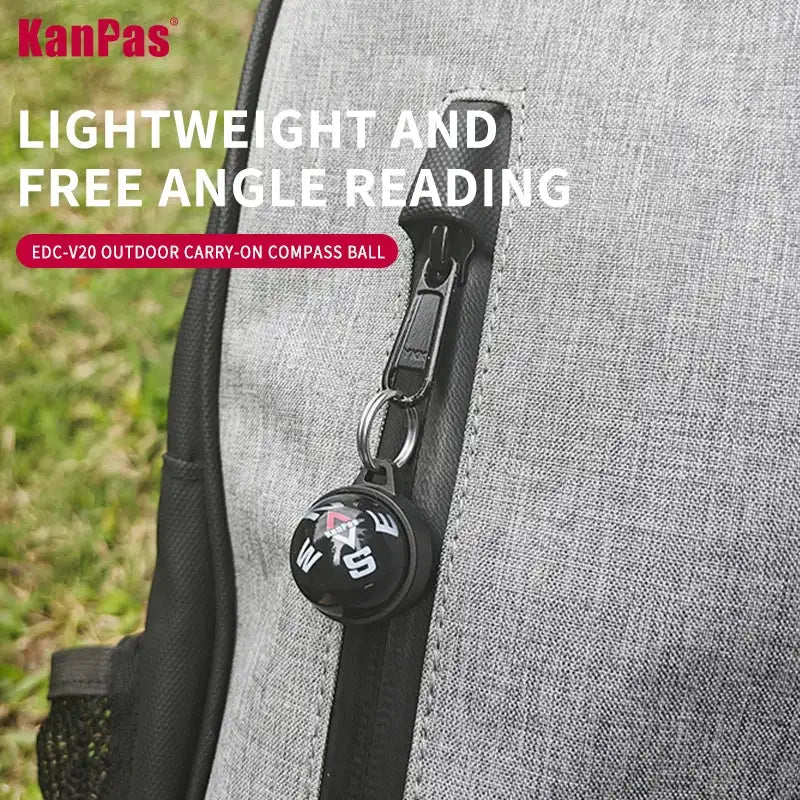 Kanpas Outdoor compass ball/ Mini innovative Compass ball for camping, backpacking, hiking/ EDC-V20 - Lootquake