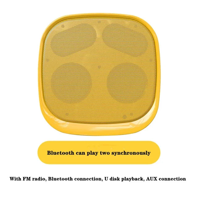 Altavoz Bluetooth de pared con interconexión TWS, batería incorporada de 4400 mAh, estéreo portátil, subwoofer estéreo envolvente 3D inalámbrico.