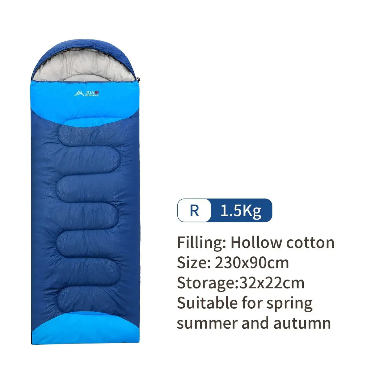 BISINNA Camping Sleeping Bag Ultralight Waterproof Winter Warm Envelope Backpacking Sleeping Bags for Outdoor Traveling Hiking - Lootquake