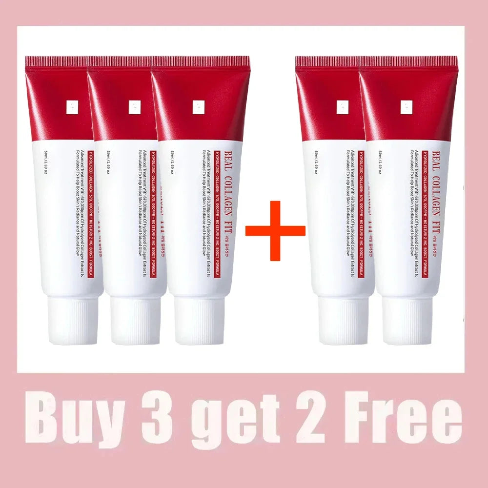 Real Collagen Fit, Collagen Wrapping Mask, Collagen 670,000ppm, Peel Off Facial Mask for elasticity, Hydrating, Glow, Glass Skin