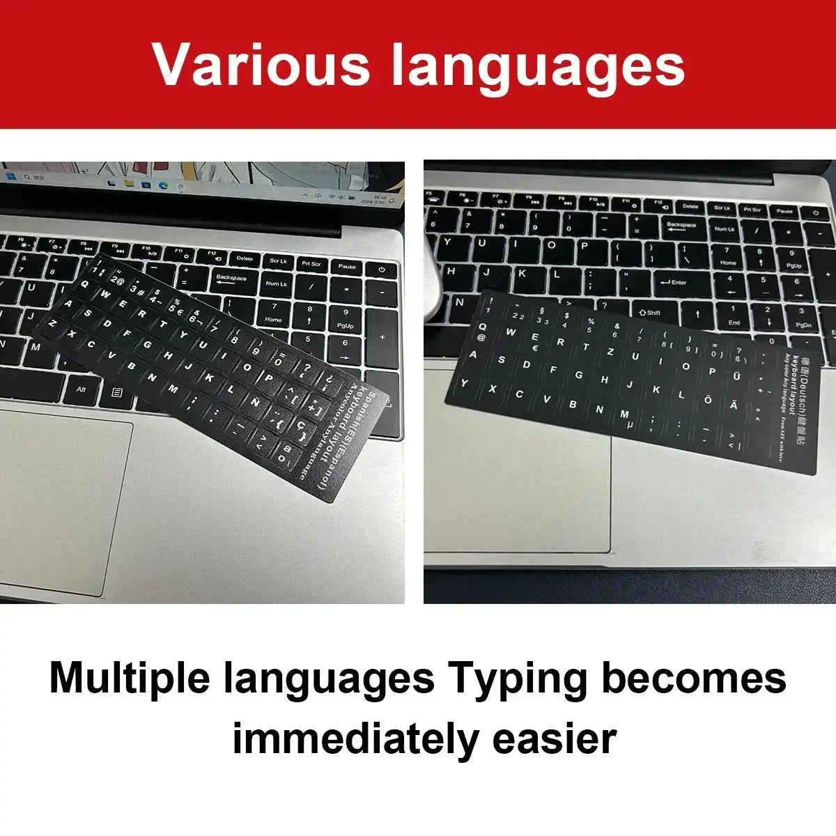 Ultra Slim 14.1" Laptop 16GB RAM 2TB SSD Intel N3700 Notebook Gamer Windows 11 Pro 1920*1080 Display Office Study Computer PC - Lootquake