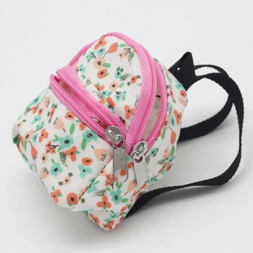 Sac à dos en toile pour poupée Labubu, accessoire de simulation pour animaux de compagnie, pour poupées de 15/17 cm