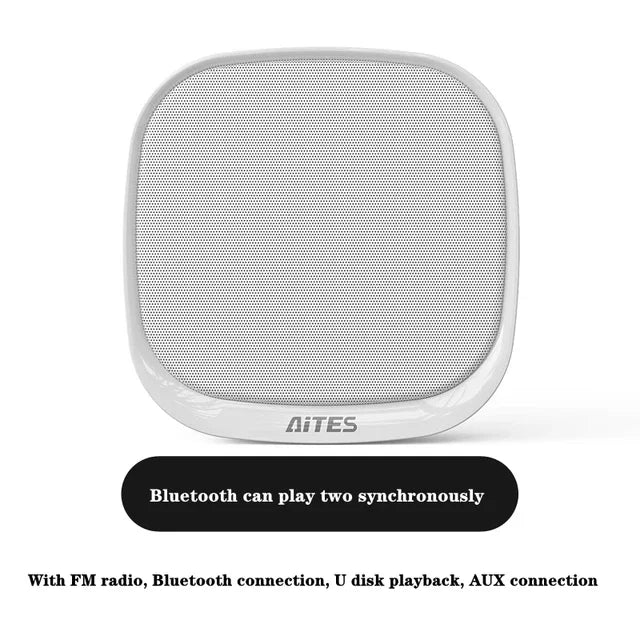 Altavoz Bluetooth de pared con interconexión TWS, batería incorporada de 4400 mAh, estéreo portátil, subwoofer estéreo envolvente 3D inalámbrico.