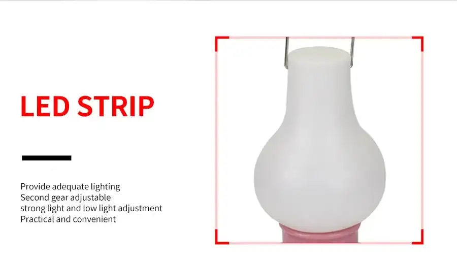 Portable Camping Lights Waterproof Outdoor Camp Lamp 2 Lighting Modes Tent Lamp for Hiking Climbing Yard - Lootquake