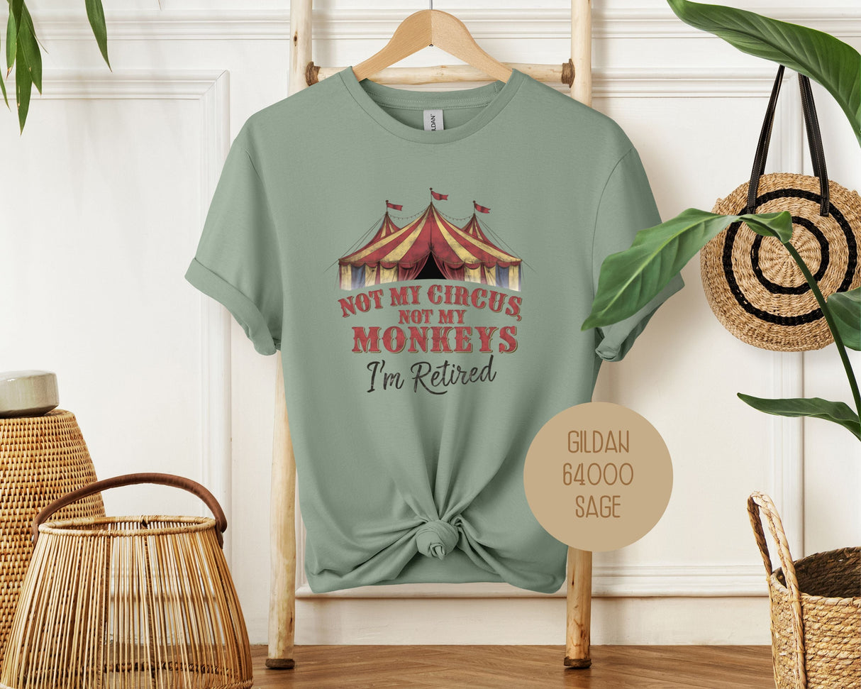 Not My Circus Not My Monkeys Shirt-3