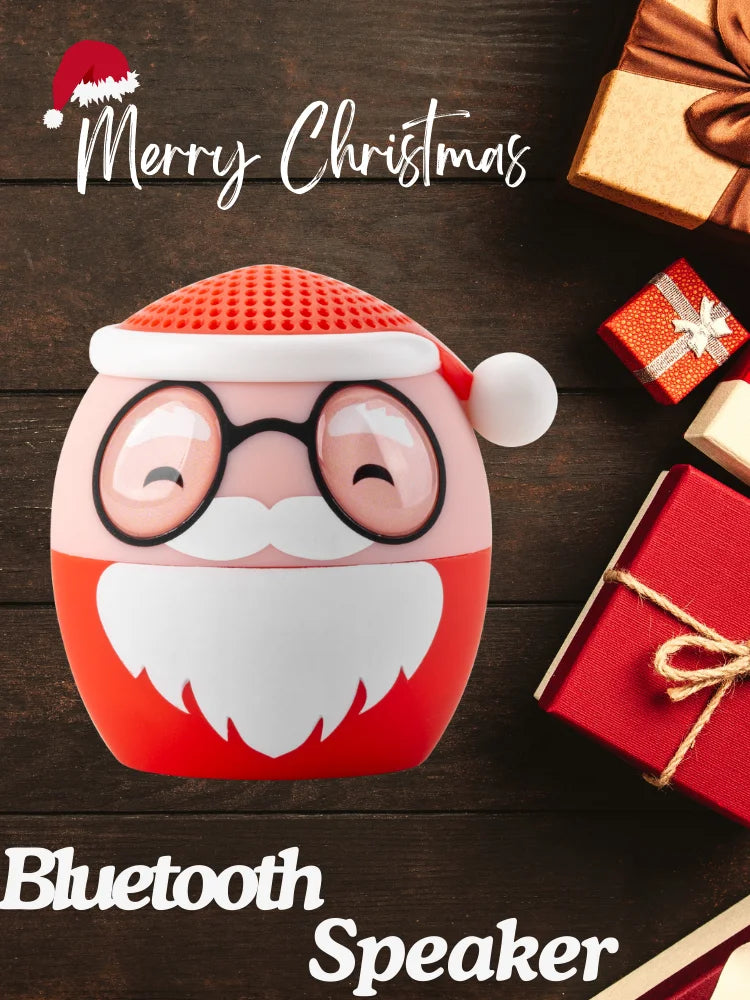 Altavoz Bluetooth para exteriores, minialtavoz TWS para fiestas con diseño de animales de dibujos animados para Navidad. La mejor opción para regalar a un niño.