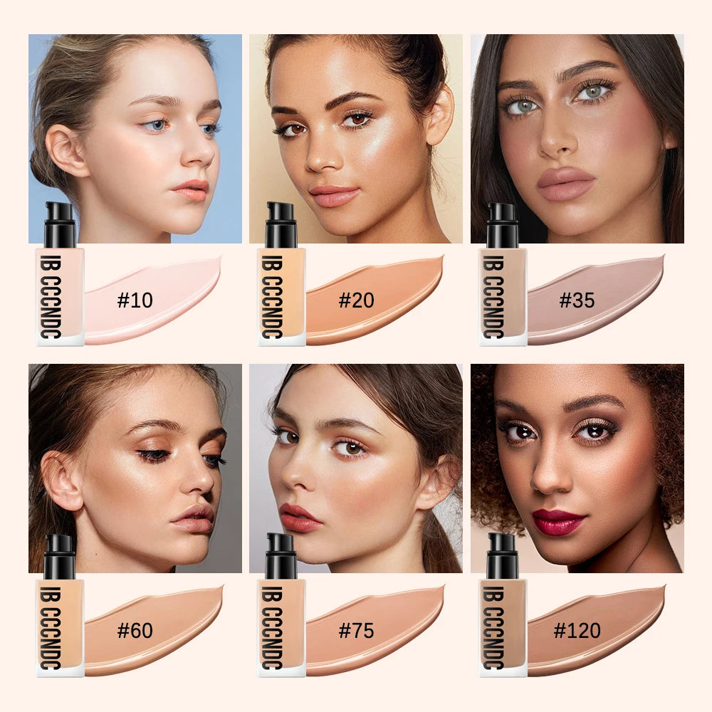 Base de maquillaje de alta cobertura, crema facial, bases cosméticas, maquillaje, resistente al agua, bruma, maquillaje coreano, base de maquillaje CC, BB, completo