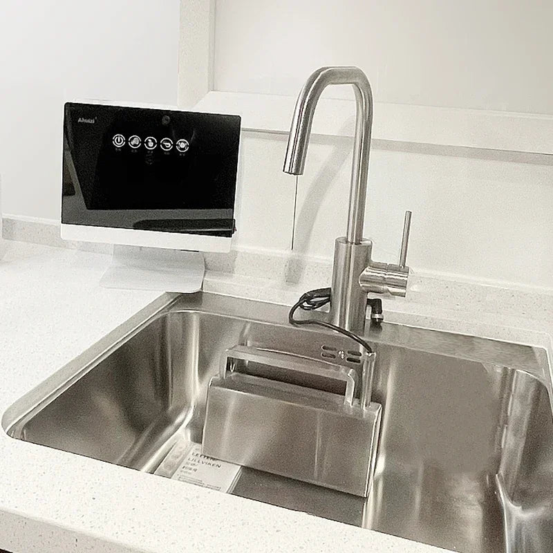 Lave-vaisselle à ultrasons automatique, portable, pour la maison, petit format, autonome, sans installation, pour la cuisine, 110 V/220 V