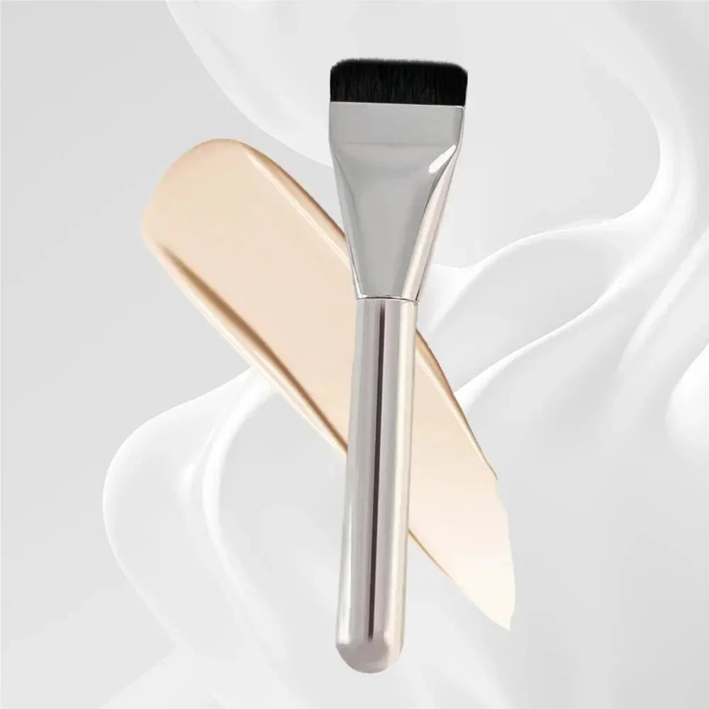 Flat-head Foundation Brush Ultra-thin Flat Brush Head Traceless Mask Brush Mixed Foundation Cream Makeup Brushes