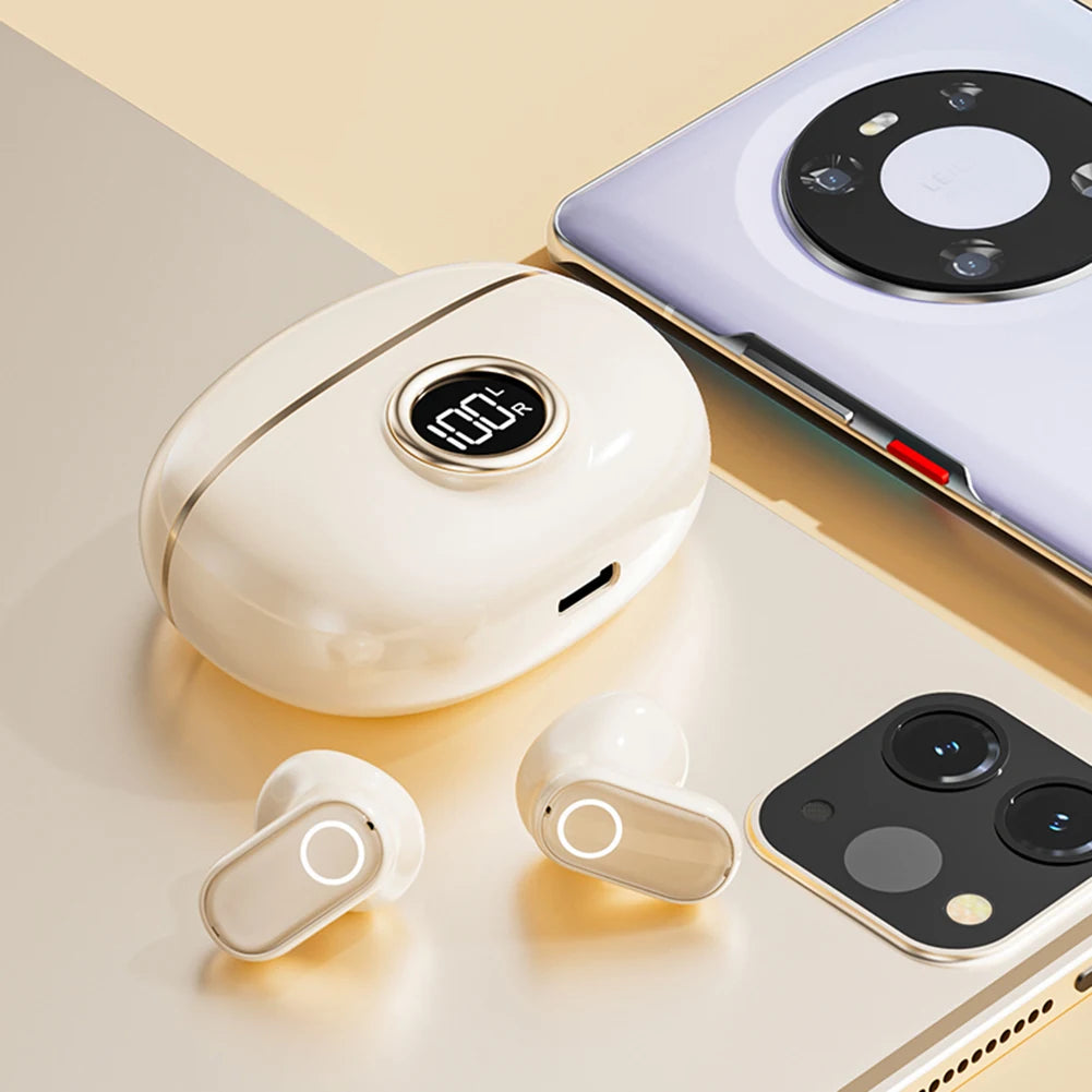 144 Languages Real Time Translation Earbuds Bluetooth-Compatible 5.4 AI Translation Earphone 99% Accuracy Smart Voice Translator