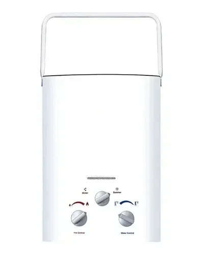 Calentador de agua instantáneo sin tanque de gas propano LPG de 6 l para acampar al aire libre, con cabezal de ducha, para auto, camión, tienda de campaña