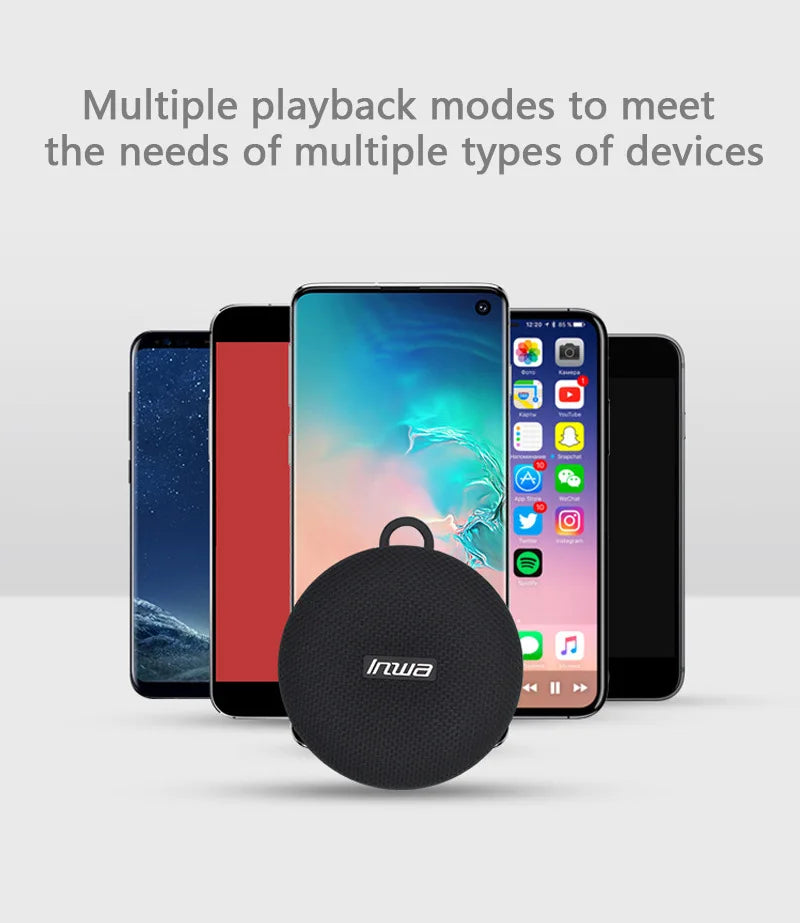 Caja de sonido inalámbrica portátil con Bluetooth para bicicleta con soporte para altavoz de manillar, subwoofer impermeable para scooter al aire libre