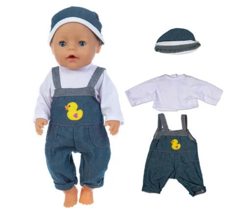 Doll Baby Clothes Kittys Kitten Cat Cartoon Dress Shoes Fit 18 Inch American&43cm Reborn New Born Baby Doll OG Girl`s Toy Doll - Lootquake