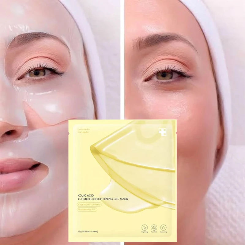 Mascarilla de colágeno, hidratación profunda, hidratación con cúrcuma, hidratación para trasnochar, relleno facial, colágeno hidrolizado, cuidado facial iluminador.
