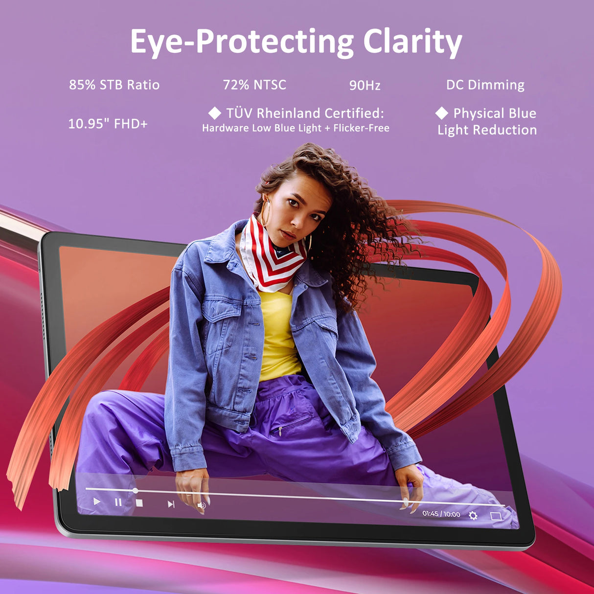 Lenovo Tab K10 M11 TB330FU 6/8+128GB Tabletas Zhaoyang K10 MediaTek Helio G88 ROM global Soporte OTA Pantalla de 10,95 pulgadas GPS WIFI