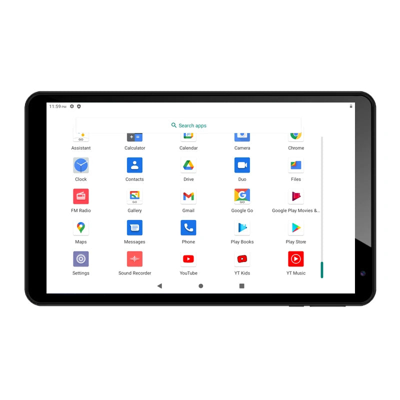 Tablette PC Android 11 T2050B 10,1 pouces, 2 Go de RAM, 64 Go de ROM, processeur Quad-Core UMS312, 1,3 GHz, double caméra, Wi-Fi