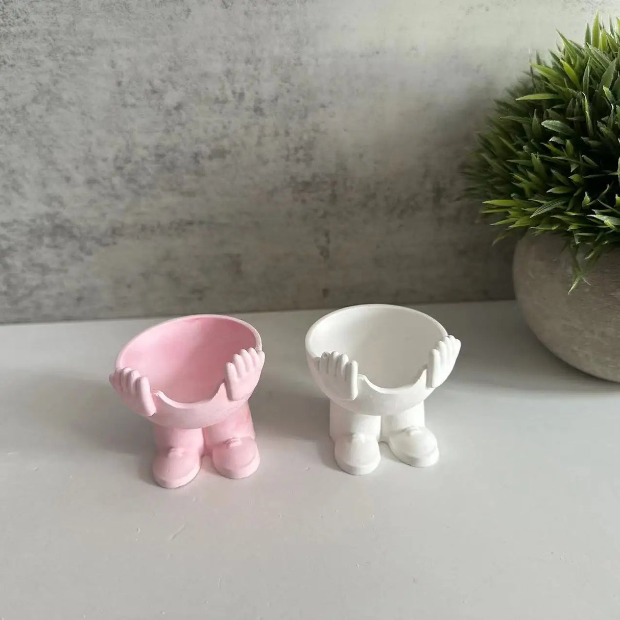 Easter Egg Cup Holders Mold DIY Drip Glue Gypsum Cement Silicone Mould Egg Jewelry Necklace Storage Tray Mold Home Decor - Lootquake