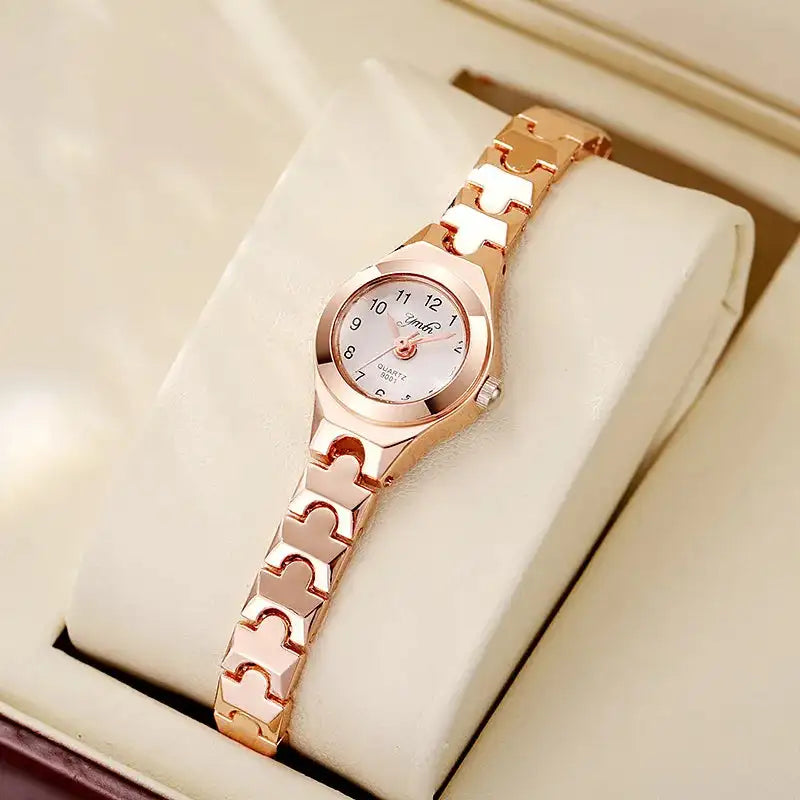 Elegant Women Watches Rose Gold Luxury Steel Strap Bracelet Ladies Wristwatches Female Watch Gifts Relogio Feminino Reloj Mujer - Lootquake