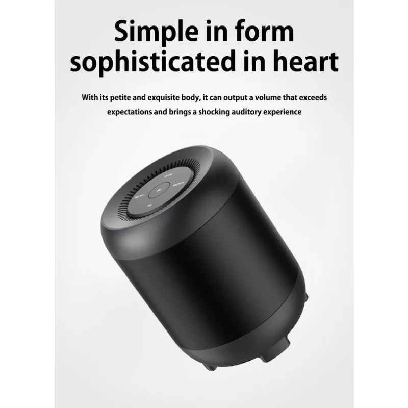 Enceinte Bluetooth sans fil, commande vocale artificielle intelligente, carte d'insertion, petit audio, téléphone portable, ordinateur de bureau