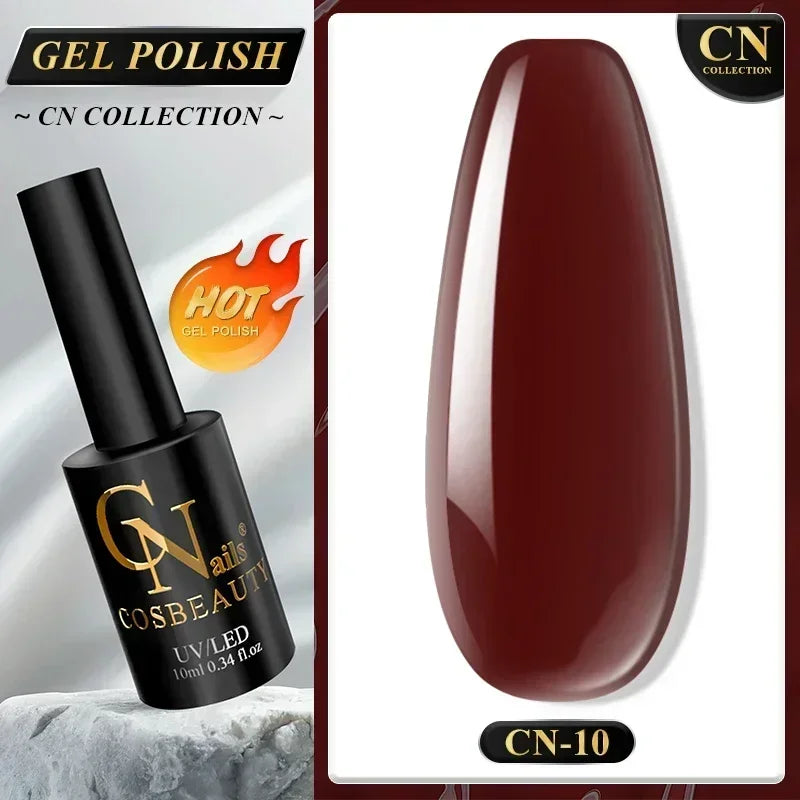 Esmalte de uñas CNails sin necesidad de limpiar, capa superior de gel transparente, capa base de gel, barniz de secado rápido, capa superior UV/LED, accesorios para decoración de uñas, esmalte de uñas mate