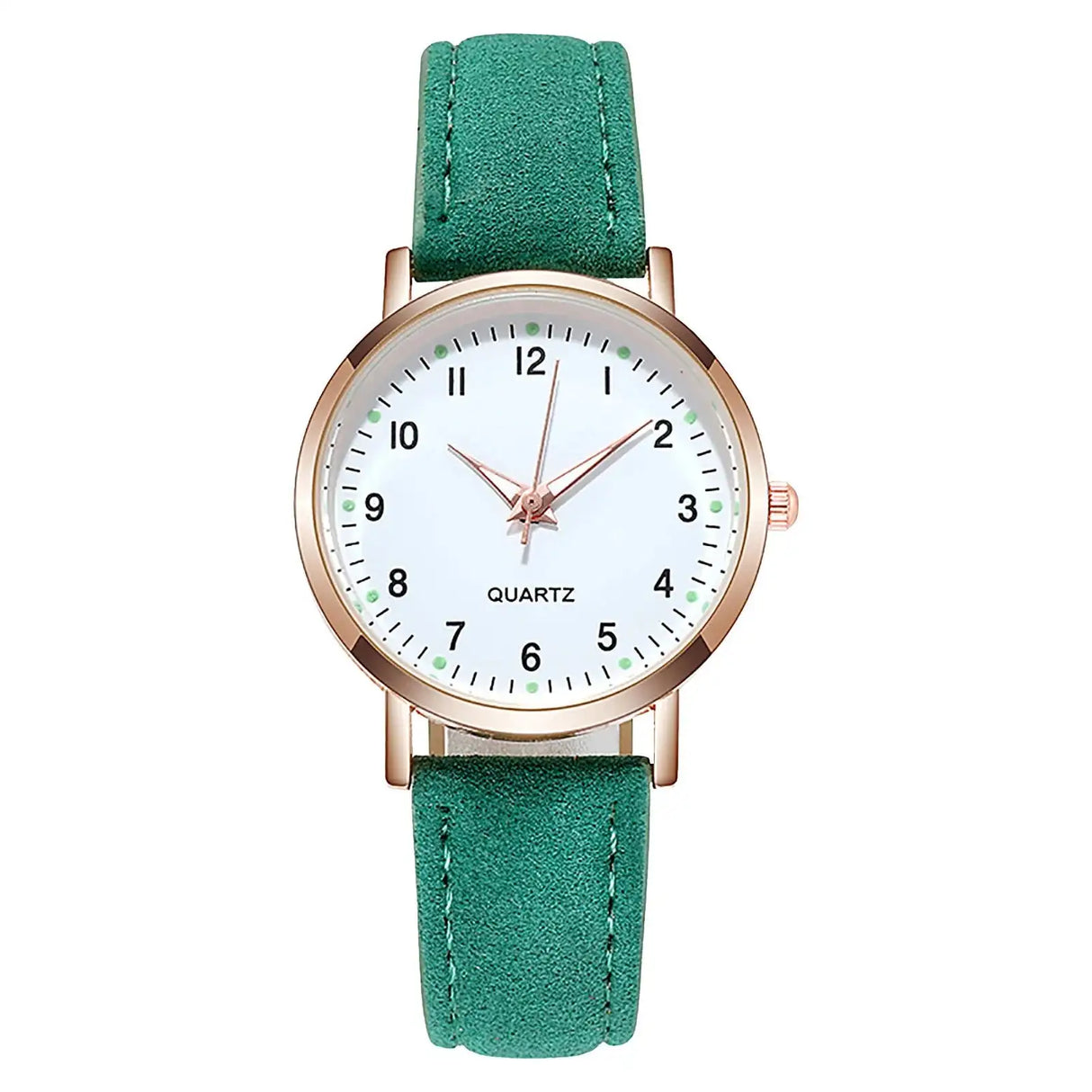 Reloj Mujer Fashion Watch For Women Leather Belt Watches Ladies Luxury Analog Quartz Luminous Wristwatch Clock Relogio Feminino - Lootquake