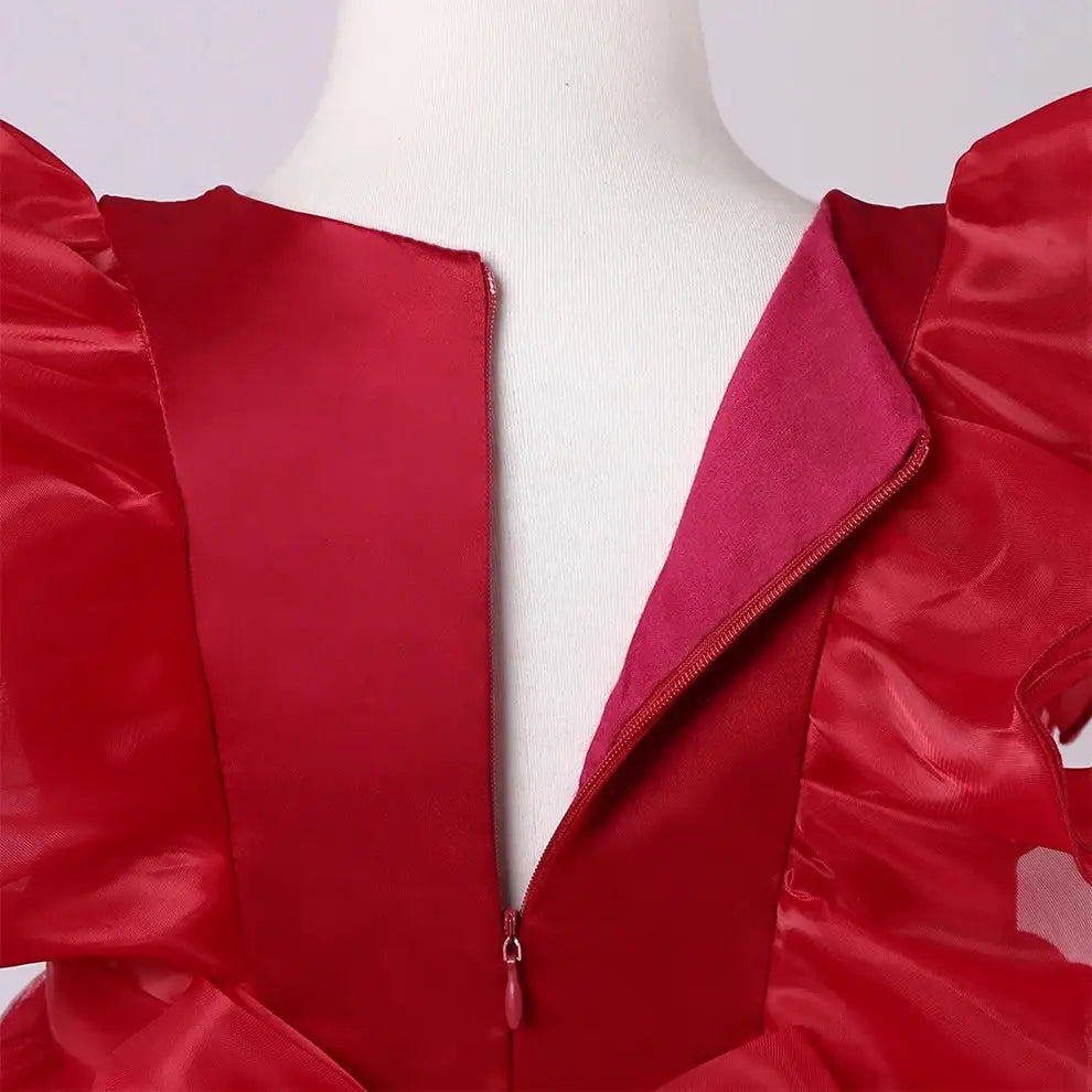 New Princess dress Large children's long dress Girl piano performance dress Festival party dress - Lootquake