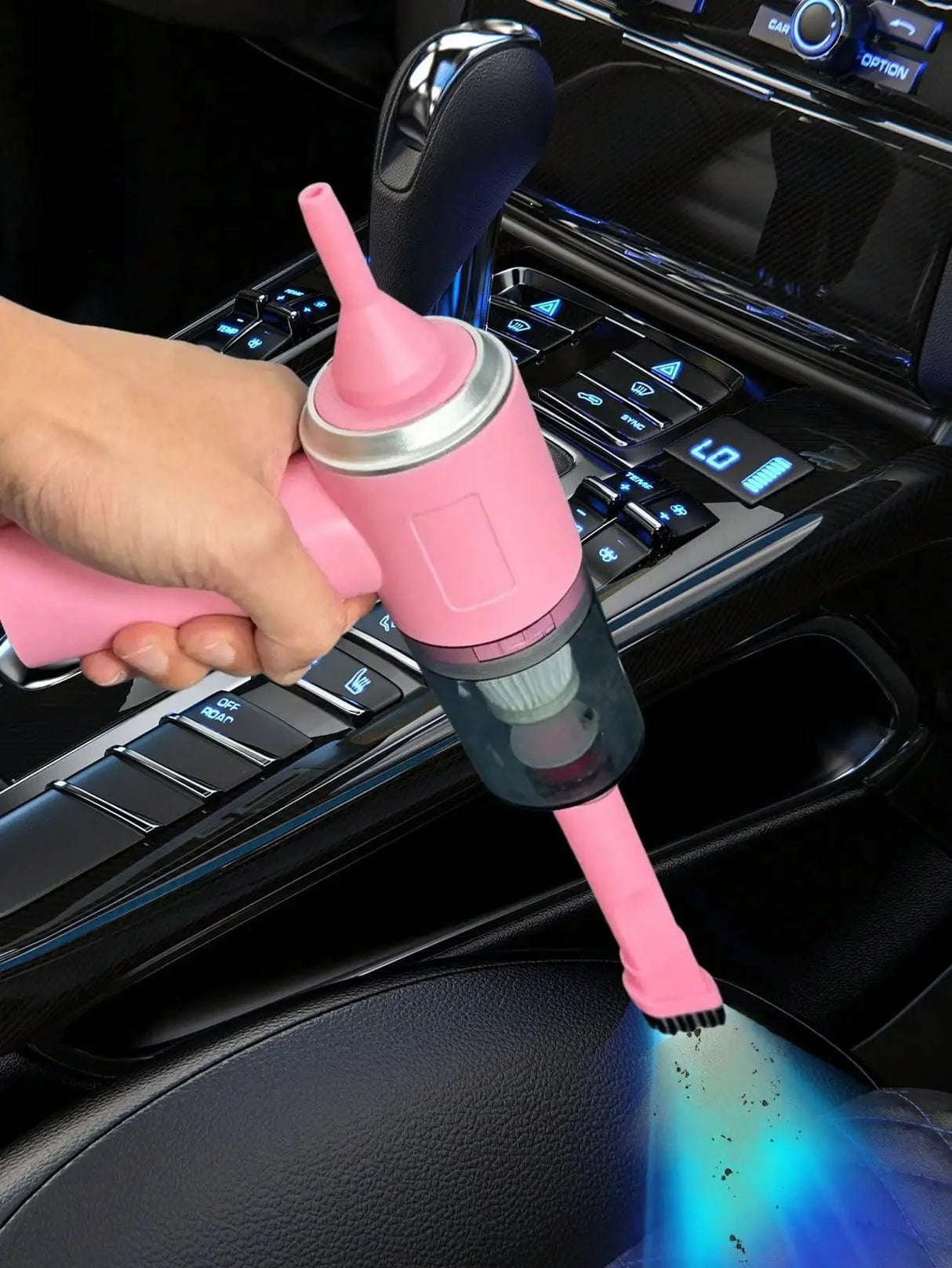 3 In 1 Integrated Suction And Blowing Vacuum Cleaner USB Charging Small Car Household Vacuum Cleaner