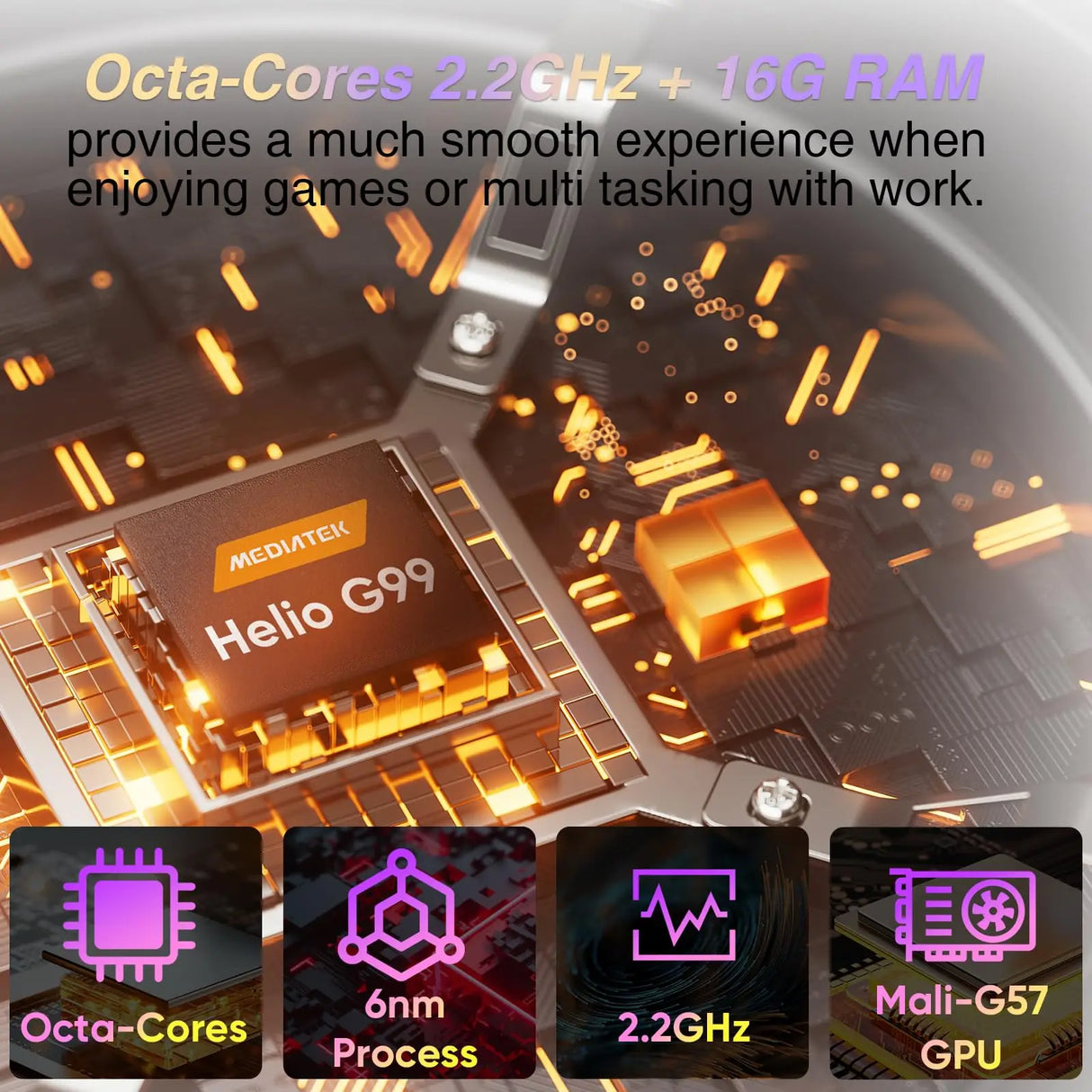 Tablette N-one NPad X1 MTK G99 8 cœurs 10,95 pouces Android 13 Charge rapide 8 600 mAh MAX 16 Go 128 Go 2 000 x 1 200 FHD 4G LTE Support L1