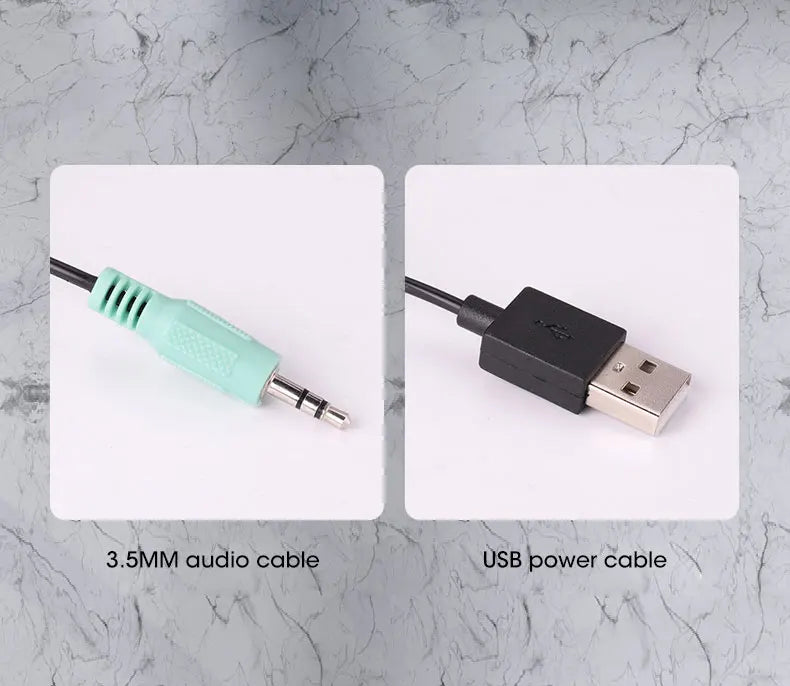 Altavoz Bluetooth inalámbrico, barra de sonido estéreo 4D, altavoces envolventes para el hogar, para portátil, proyector, reproductor de música de PC, entrada auxiliar de 3,5 mm, cable USB.