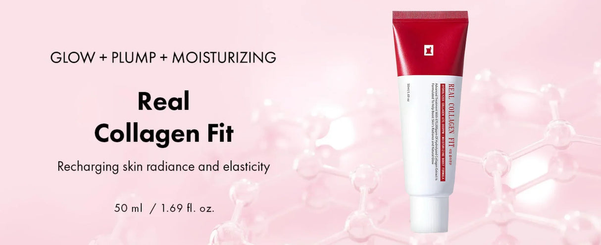 Real Collagen Fit, Collagen Wrapping Mask, Collagen 670,000ppm, Peel Off Facial Mask for Elasticity, Hydrating, Glow, Glass Skin