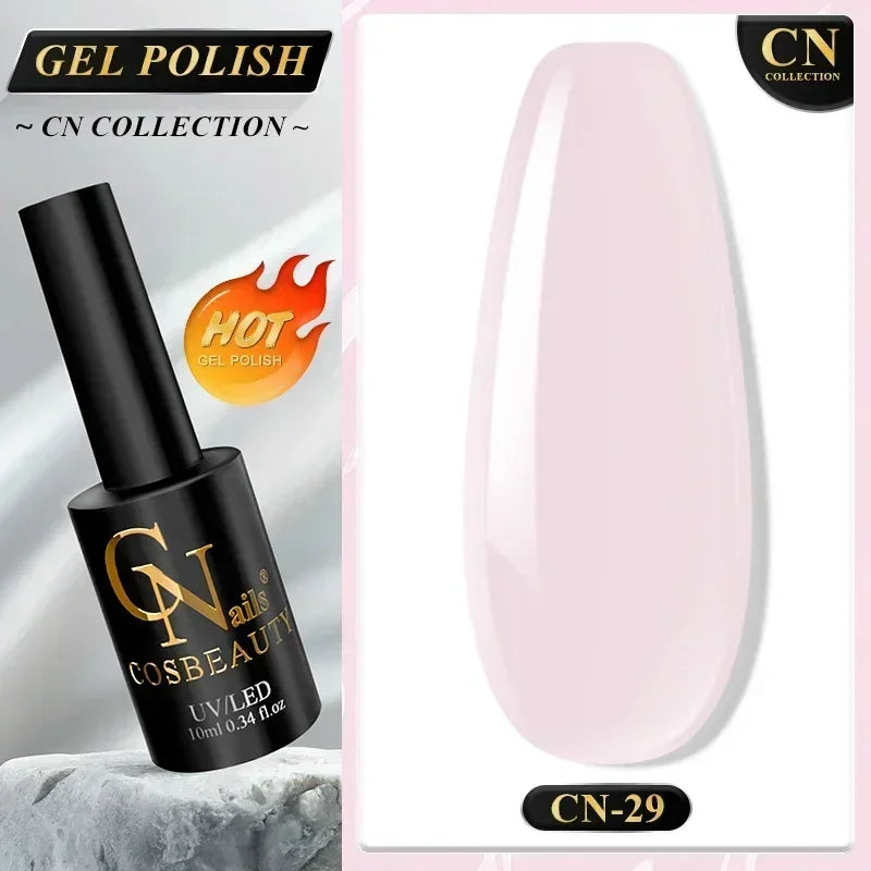 Esmalte de uñas CNails sin necesidad de limpiar, capa superior de gel transparente, capa base de gel, barniz de secado rápido, capa superior UV/LED, accesorios para decoración de uñas, esmalte de uñas mate