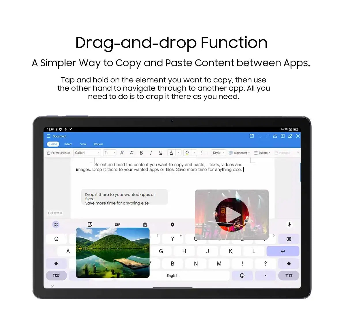 Tablette PC Blackview Tab 16 Pro 11'' FHD+ T616 Octa Core 24 Go (8+16) RAM 256 Go ROM 7700 mAh 4G Tablettes Android 14