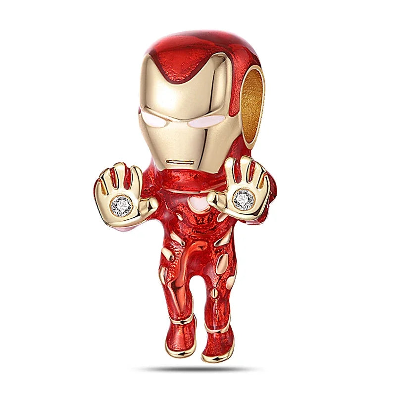 MINISO Charms Beads 925 Sterling Silver For 925 Original Harry 3mm Potter Bracelets Women Pendant DIY Jewelry Make Gifts - Lootquake