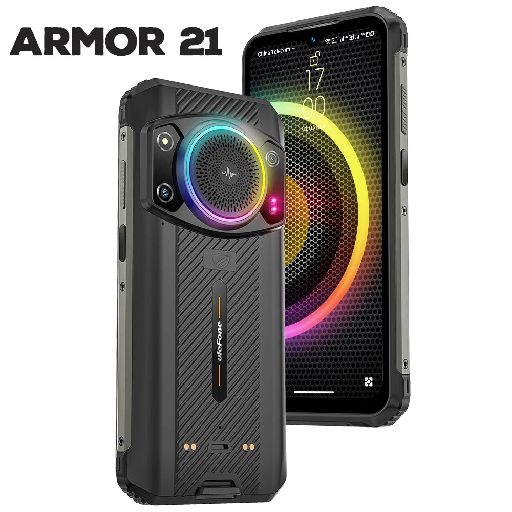 Rugged Phone Ulefone Armor 21 16GB RAM 256GB ROM Smartphone Android 13 G99 moblie phone 64MP 9600mAh Global