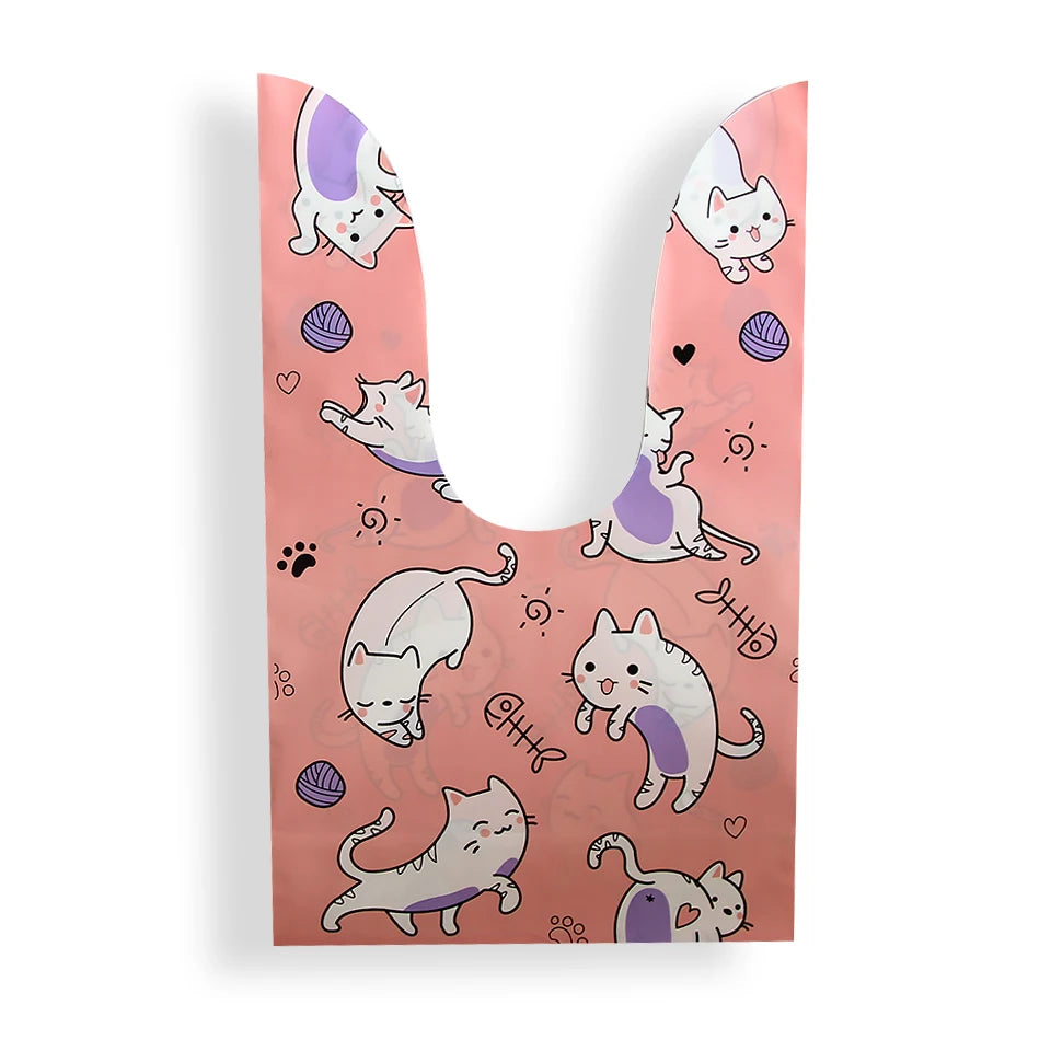 Hot Sale 20 / Batch Cute Rabbit Carrot Ear Biscuit Bag Candy Biscuit Gift Bag Snack Baking Packaging Supplies Easter Decoration - Lootquake