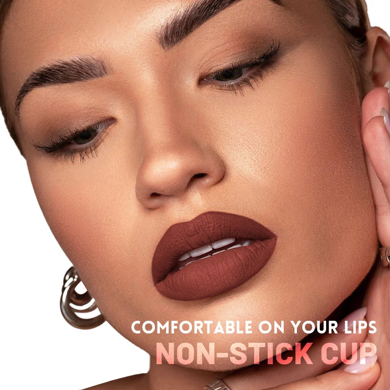 Rouge à lèvres de luxe - Hydratation intense, imperméable, antiadhésif - Couleur longue tenue et résistante à la décoloration