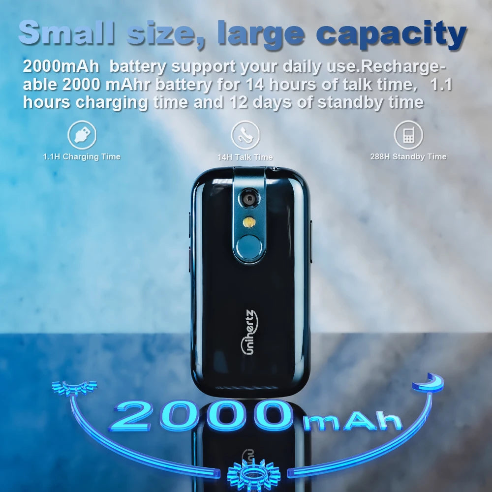 Smartphone pequeño Unihertz Jelly 2, Helio P60 Octa Core, Android 11, 6 GB + 128 GB, 16 MP, batería de 2000 mAh, doble SIM