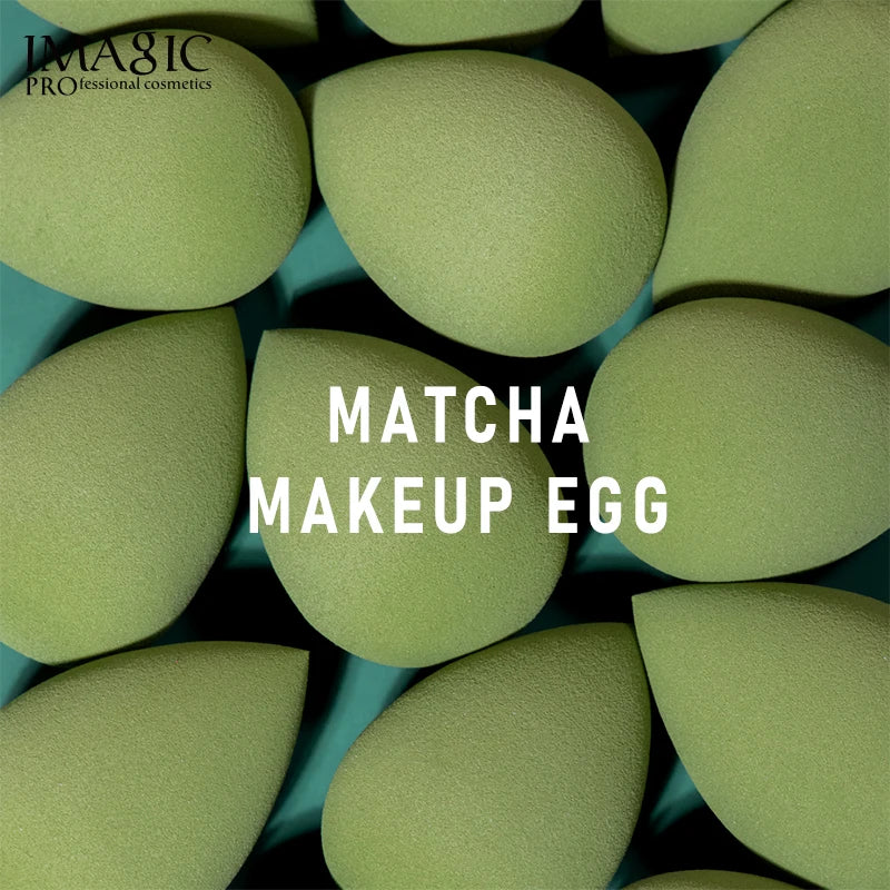 IMAGIC 10Pcs/Kit Makeup Sponge Set Soft Colorful Cosmetic Puff Powder Foundation Beauty Tool Wholesale Women Beauty Makeup Tool