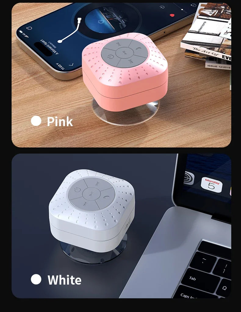 Altavoz Bluetooth inalámbrico, portátil, estéreo, envolvente, subwoofer, para exteriores, minialtavoz Bluetooth pequeño.