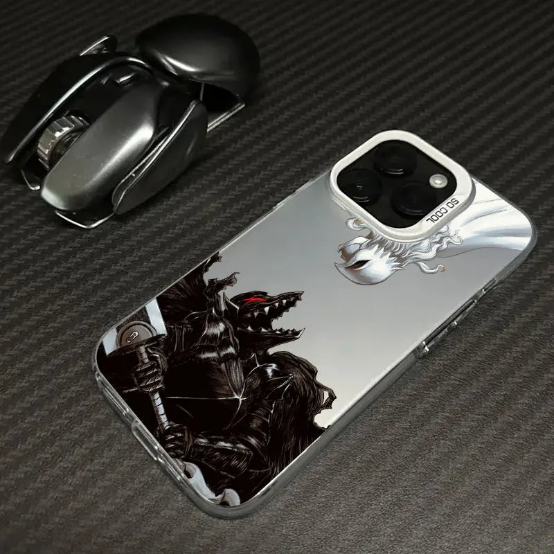 Funda para teléfono del anime japonés Berserk Guts Griffith