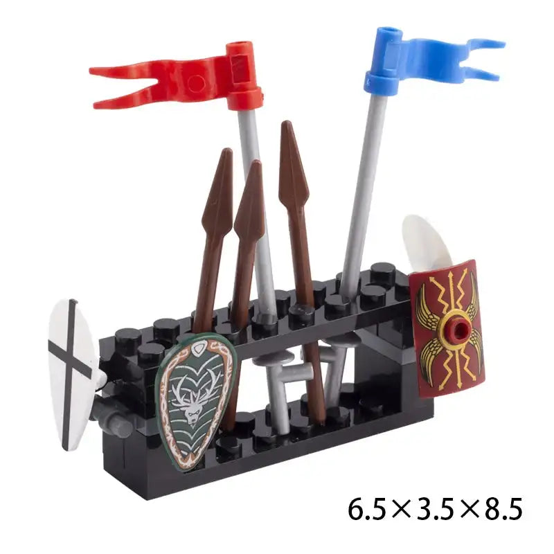 Military Building Blocks Solider Figures Gifts Weapons Tent Bonfire Field Tent Roast Chicken Siege Vehicle Camp Facilities Toys - Lootquake