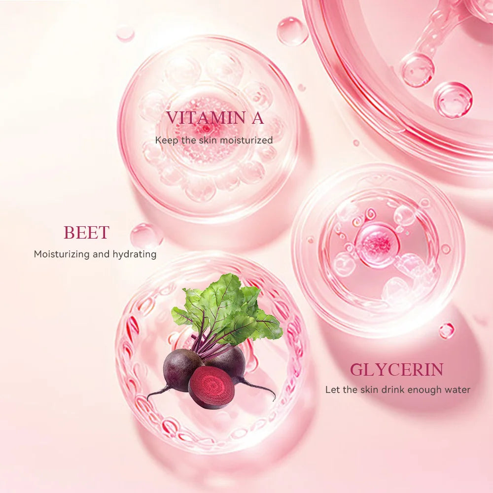 Esencia facial con vitamina A, hidratante profunda, nutritiva, reparadora, reafirmante, atenúa líneas finas, producto de belleza para el cuidado facial.