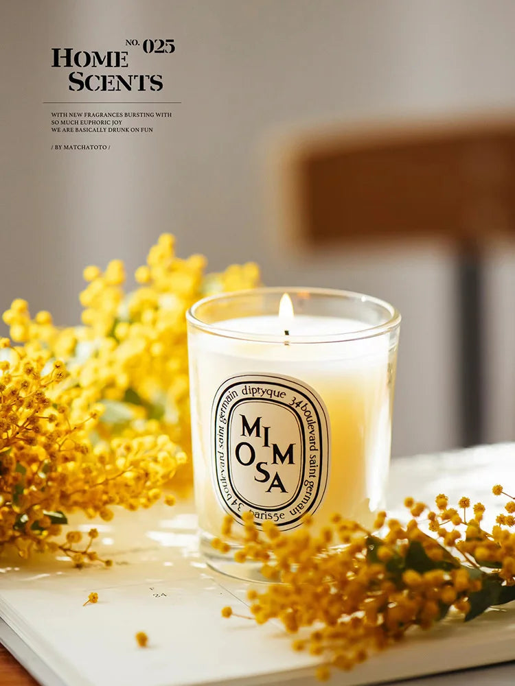 Romantic Limited Diptyques Candles Sakura Scented Fragrance Candle Light Gift High Quality Aromatherapy Perfume Aroma Home Decor