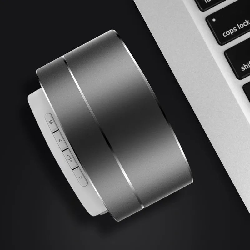 Altavoz Bluetooth portátil A10, música estéreo envolvente, minialtavoz subwoofer USB para exteriores, reproductor de audio, altavoz, micrófono, compatible con tarjeta SD