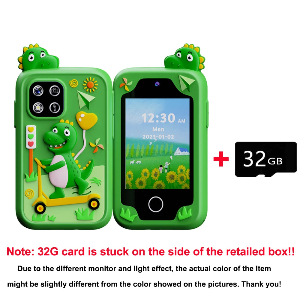 New Mini Phone Children Toy Musical Unicorn Dinosaur Baby Mobile Camera MP3 Player Educational Toys Kids Christmas Birthday Gift - Lootquake