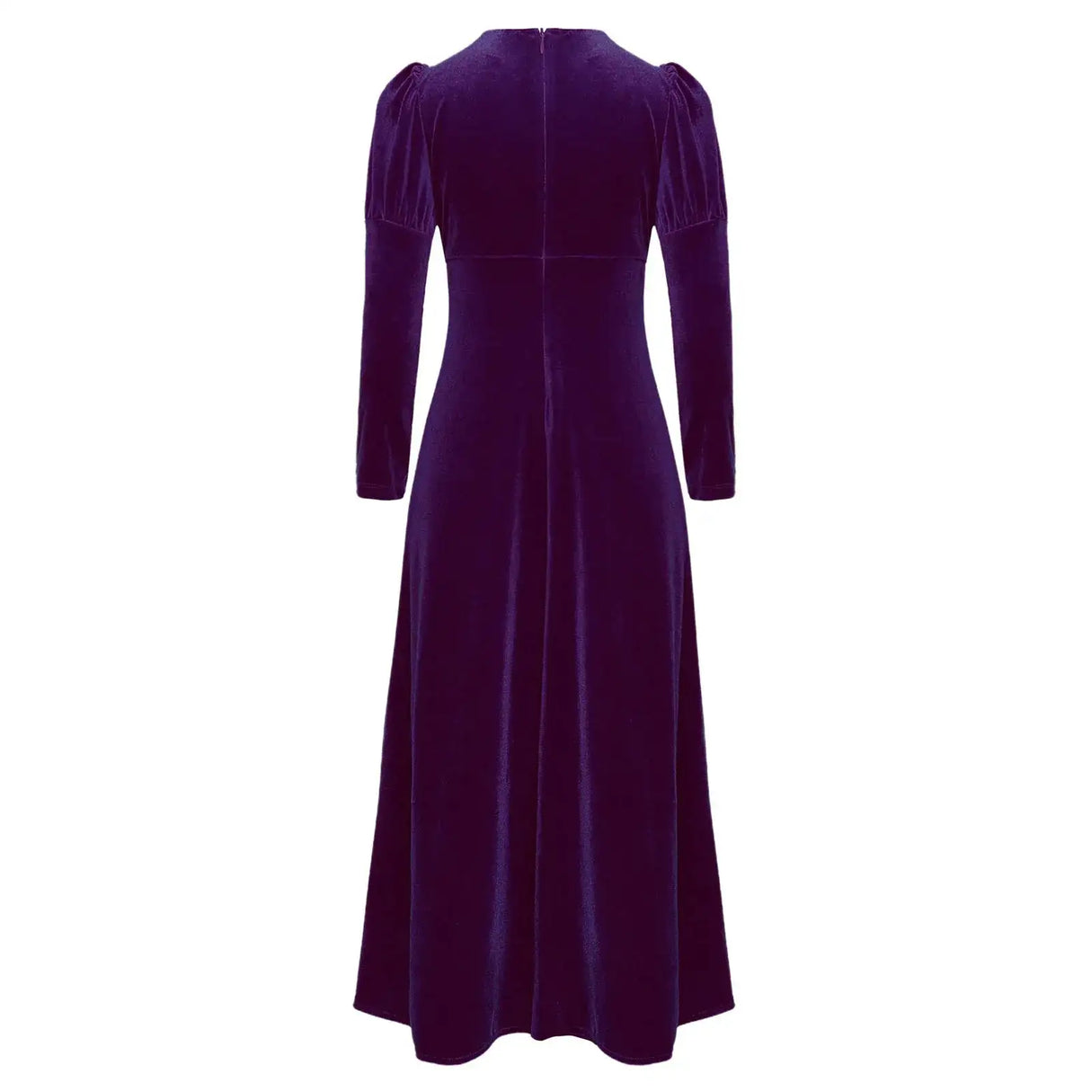 Girls Velvet Medieval Princess Dress Long Sleeve Renaissance Retro Robe Ancient Roman Long Dress for Halloween Carnival Party - Lootquake