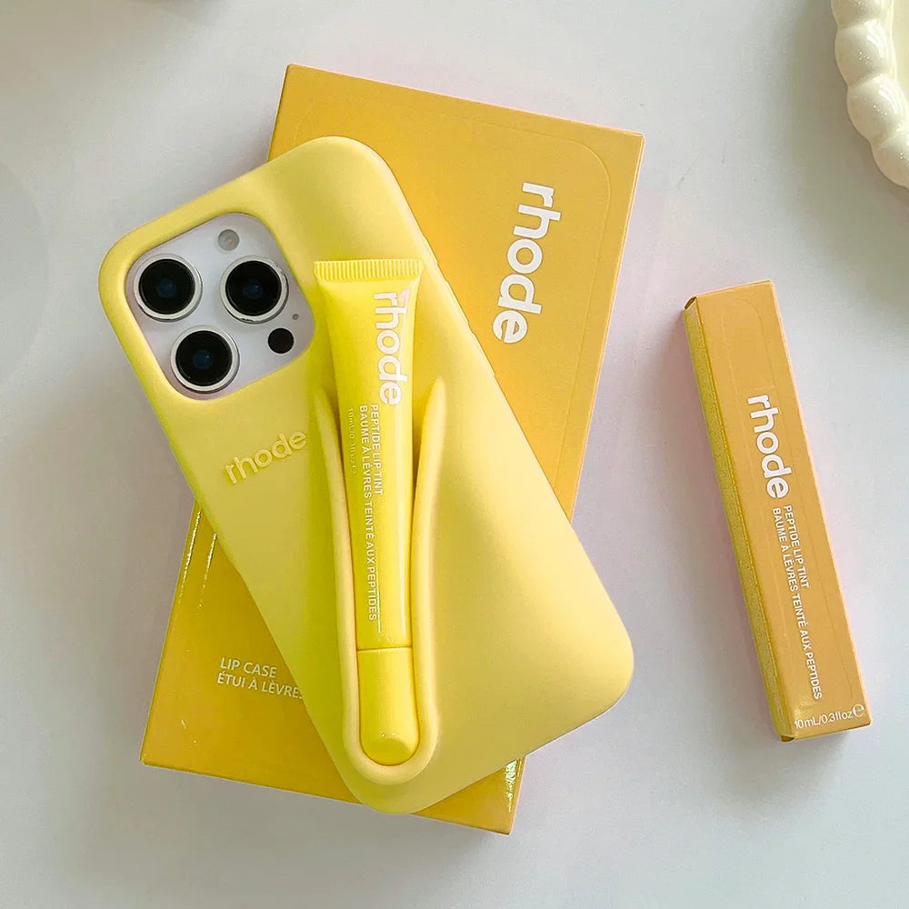 Full Set Rhode Phone Case - Lip Case, Peptide Lip Tint & Gift Box